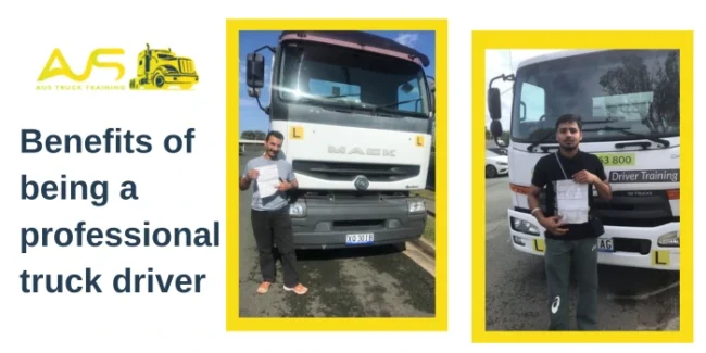 Benefits of being a professional truck driver Benefits of being a professional truck driver